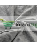 Калъф за стол универсален сив кадифе